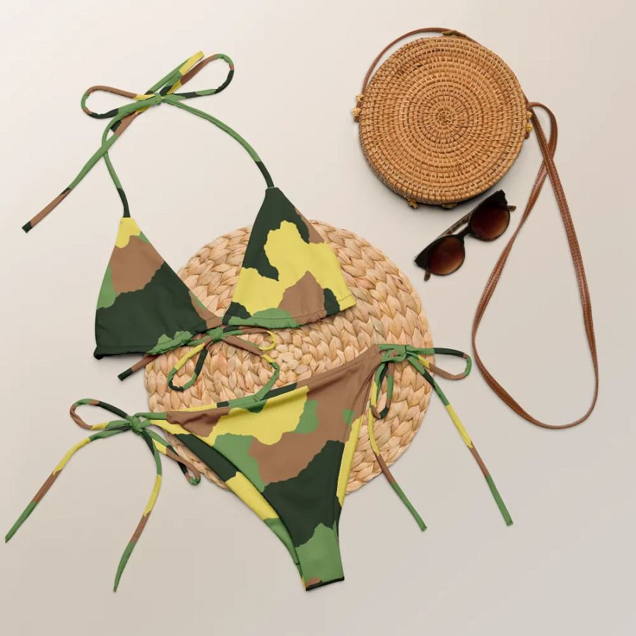 All-Over Print String Bikini - Camouflage product image (8)