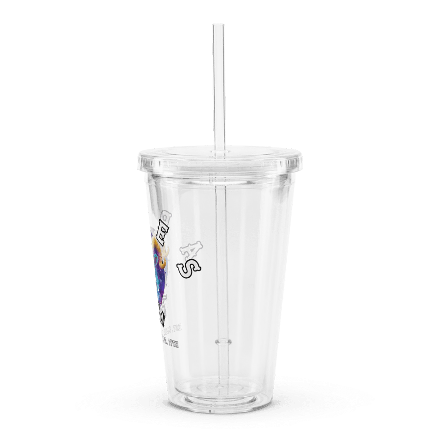 Aries - Zodiac Double Wall Clear Plastic Tumbler product image (4)
