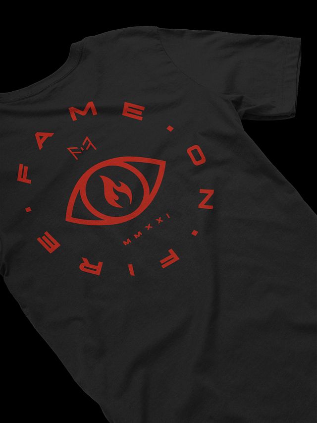 on fire tees