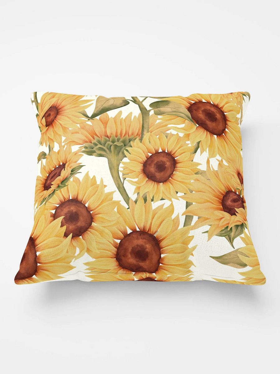 COTTAGE SUMMER SUNFLOWER PATTERN - Basic Pillow product image (2)