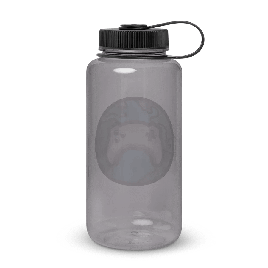 One Of Us (No Words) Wide Mouth Plastic Water Bottle (32oz) product image (3)
