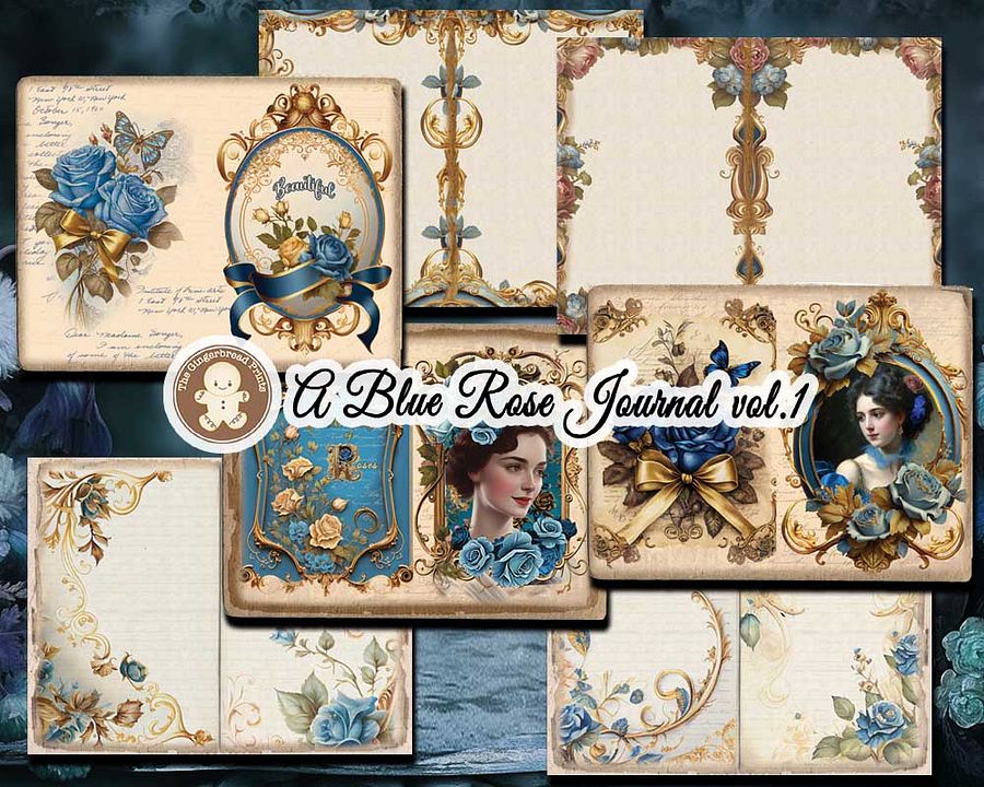 A Blue Rose Journal vol.1 The Journal Digital kit product image (4)