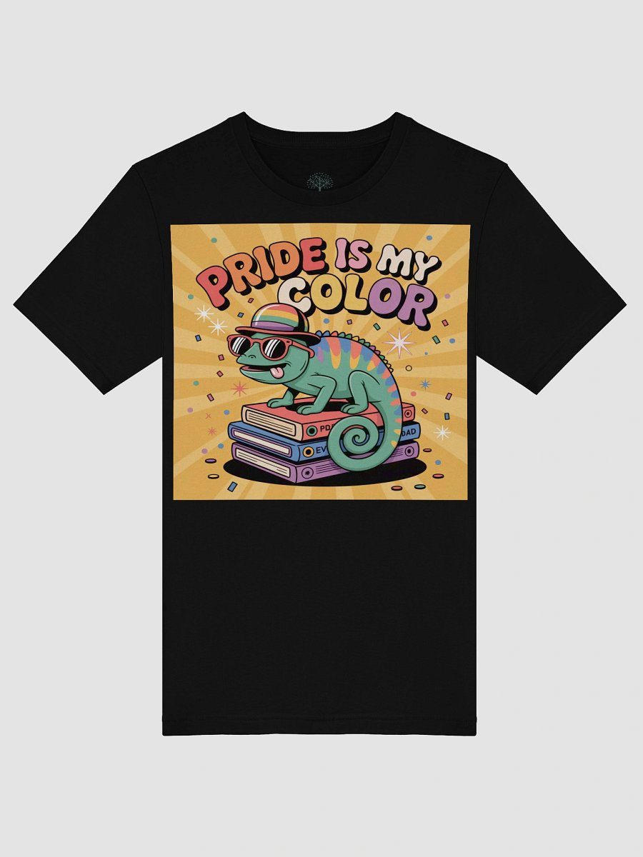 Unisex Supersoft Pride T-Shirt - 'Pride Is My Color' with Chameleon Design | Graphic Grove product image (50)