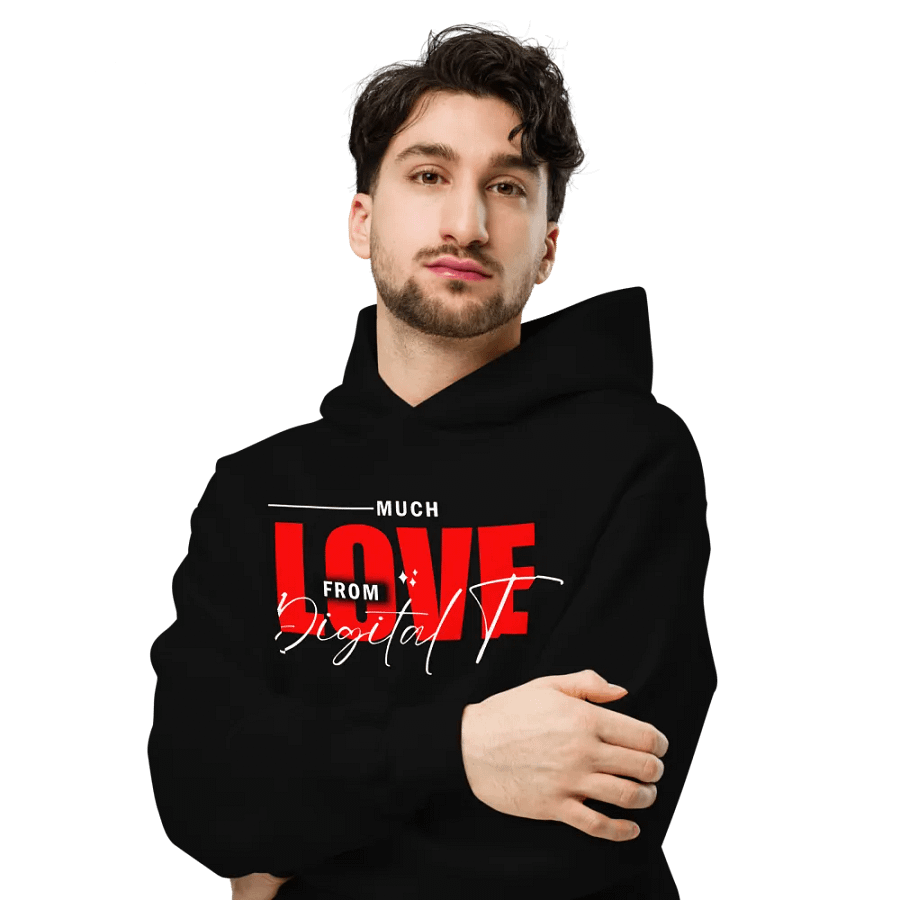 Premium Oversized Pullover (Red $ White) product image (6)