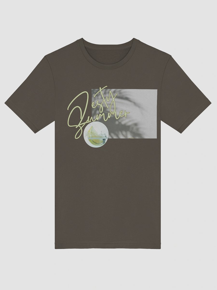 Zesty Summer T-Shirt – Citrus Splash & Calm Palm Shadow [Women’s] product image (52)