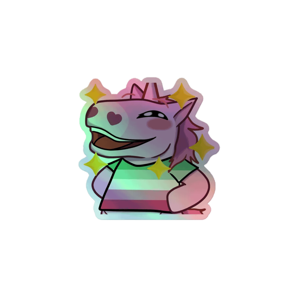 ABRO Pride Holographic Sticker product image (1)