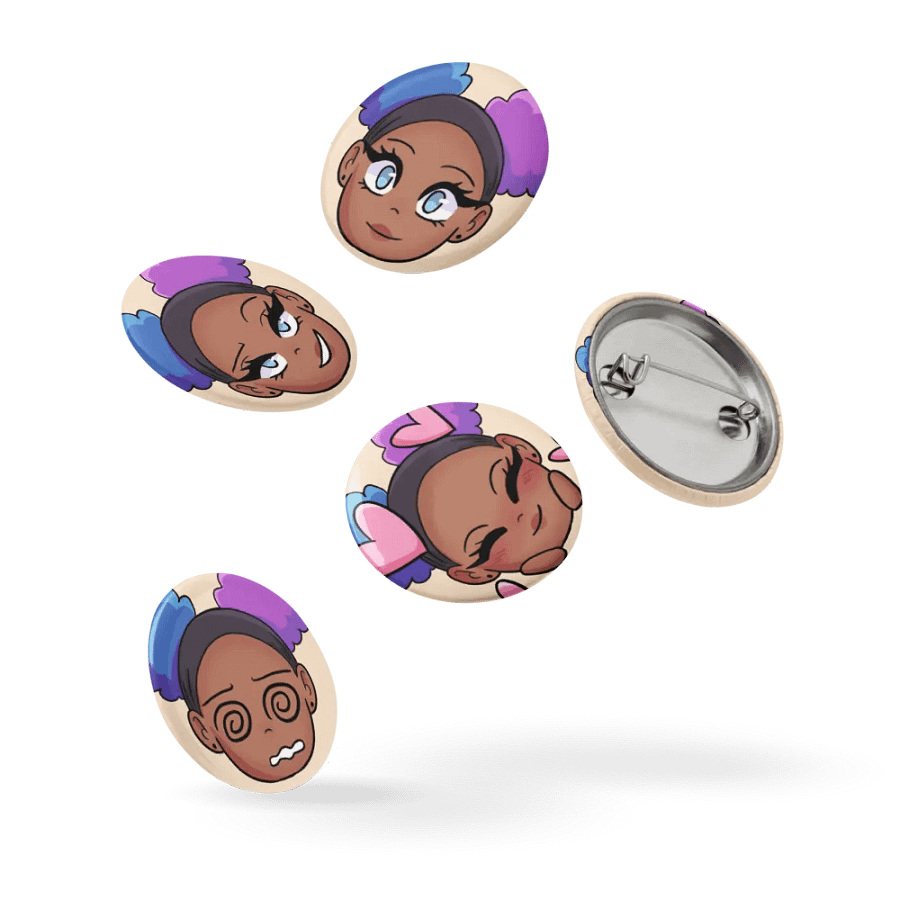 Kayy Emote Pin Set of 5 product image (14)
