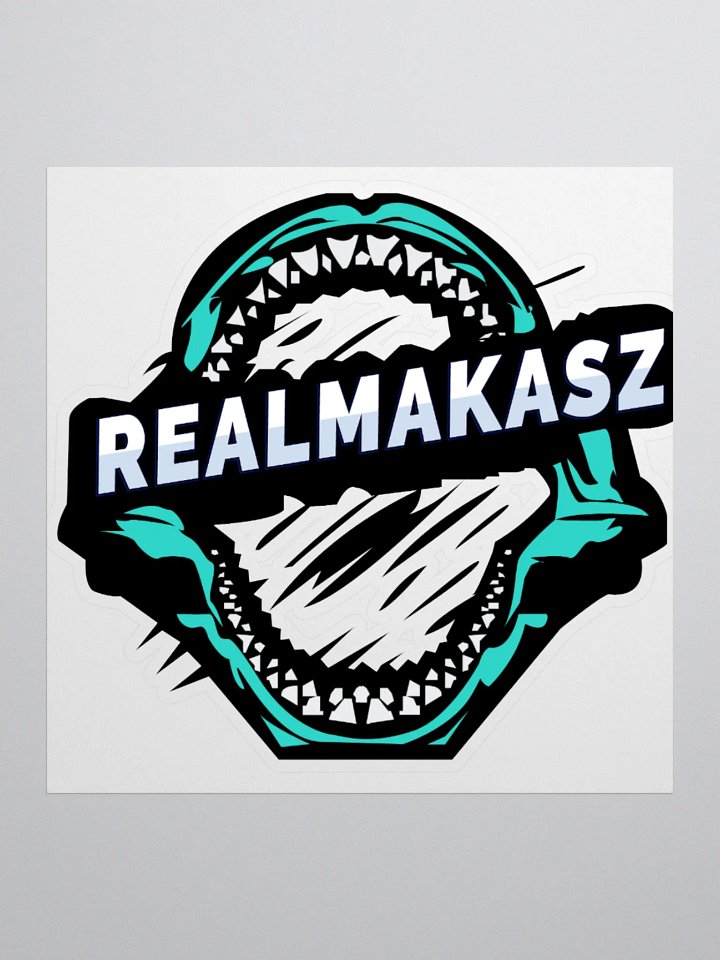 Shark Kiss Cut Sticker product image (1)