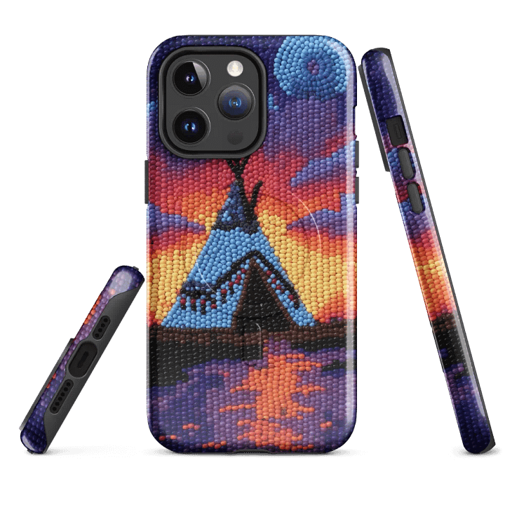 Sunset Tipi Faux-Beaded iPhone® Case product image (4)