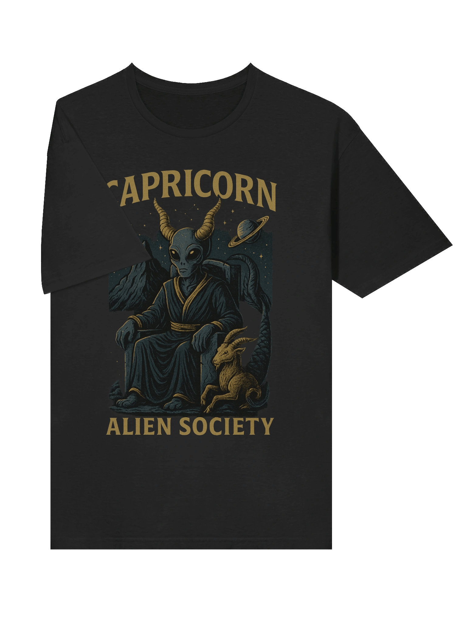 Capricorn Alien Throne T-Shirt product image (5)