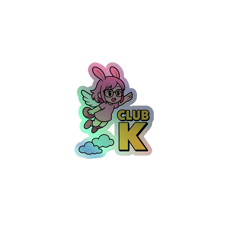 Super K's Club HOLOGRAPHIC" STICKERS product image (1)