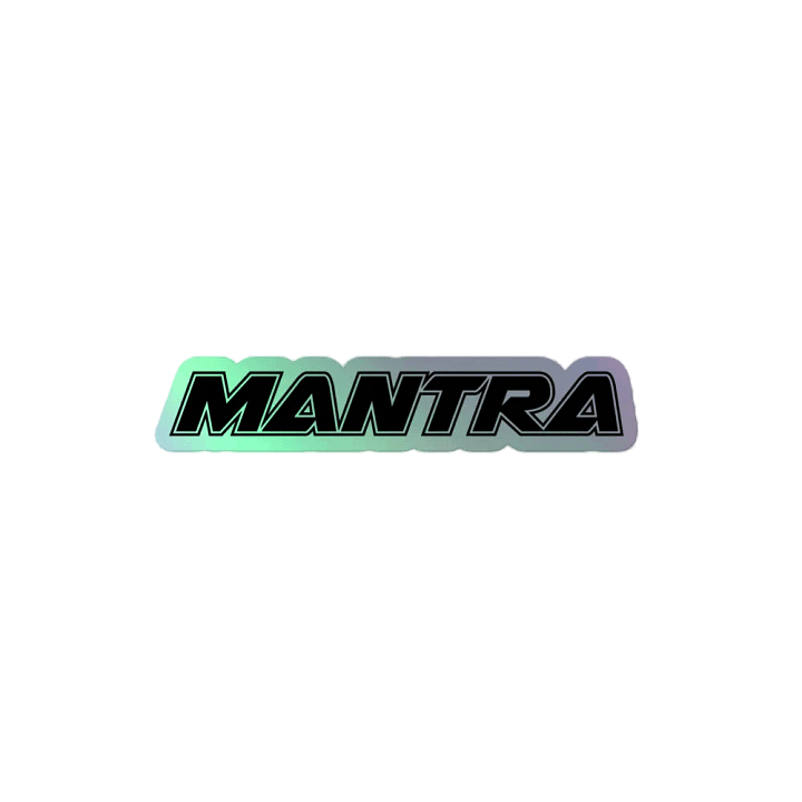 Mantra Black Holo-Sticker product image (2)
