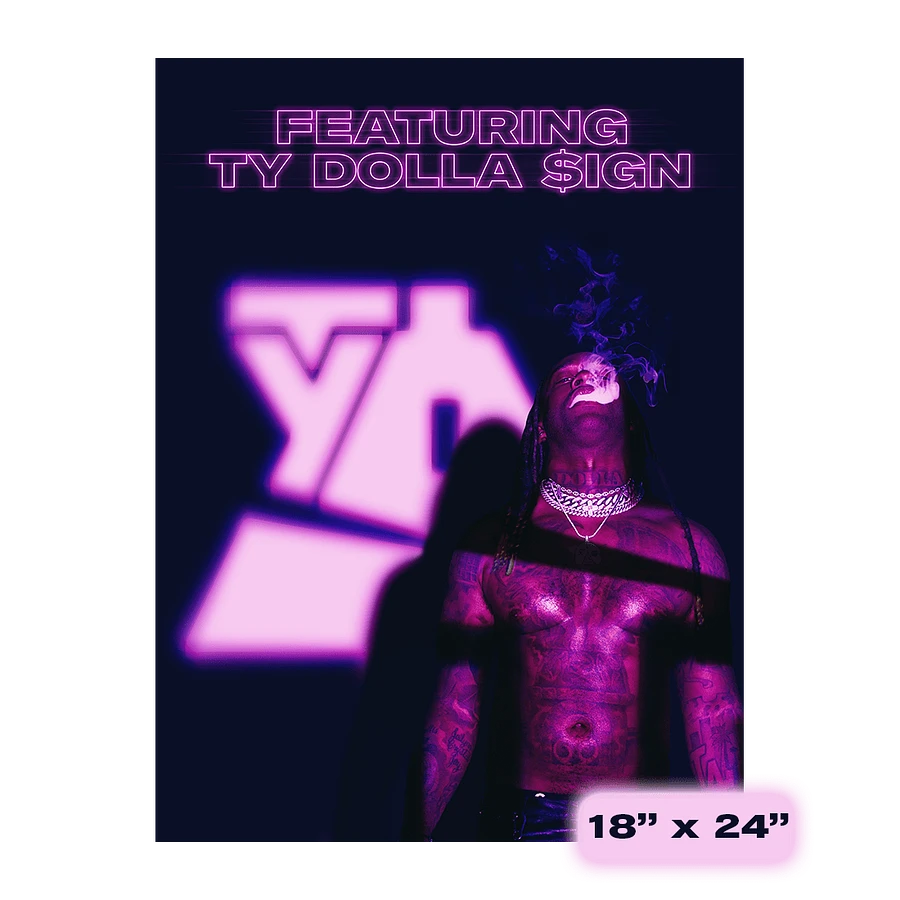 Featuring Ty Dolla $ign Poster product image (1)