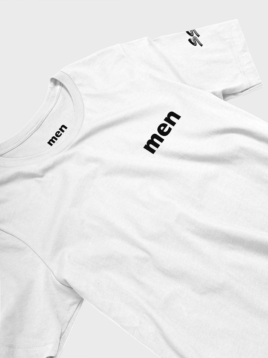 men t-shirt ("men" as in it literally says men) product image (9)