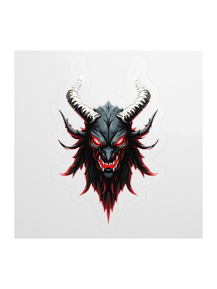 Sinister Demon Kiss Cut Stickers product image (3)