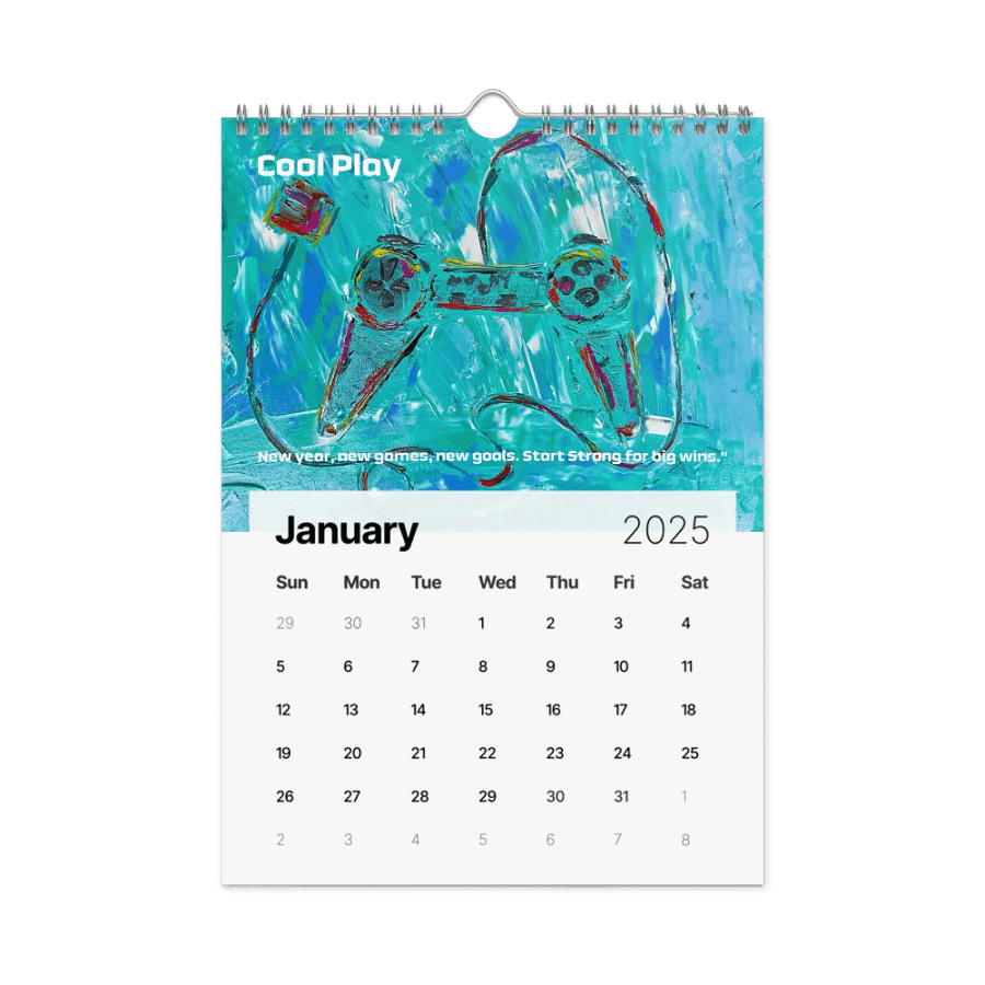 Nostalgia Games 2025 Calendar product image (6)