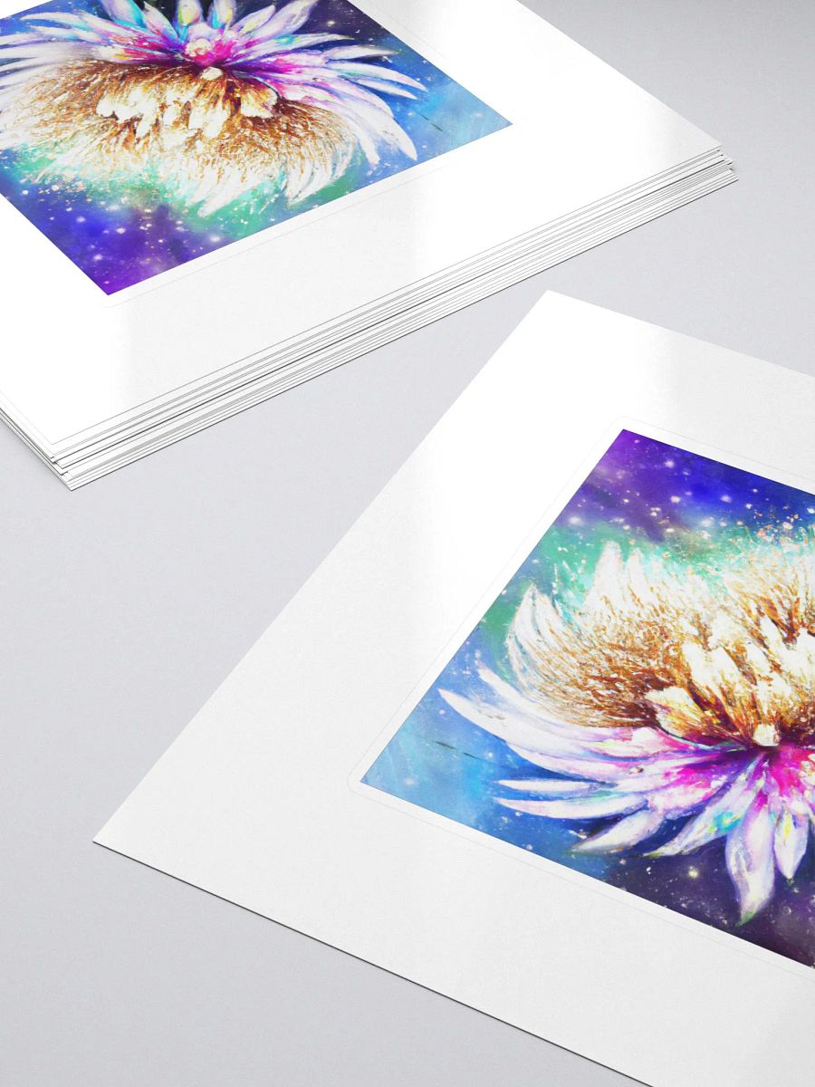 Galactic Wild Flower Delta Sticker product image (5)