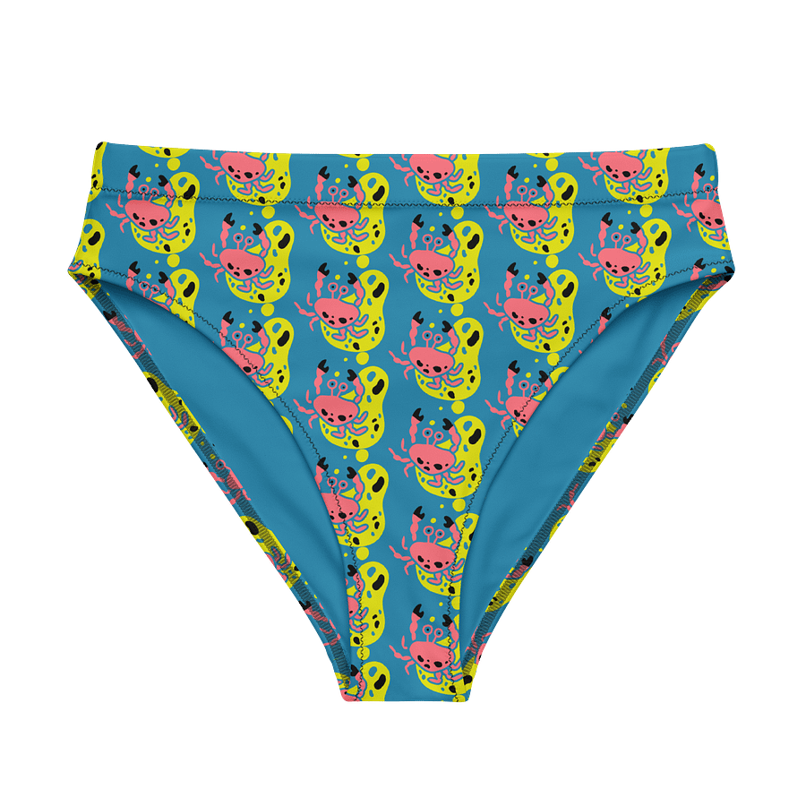 Playful Crab Party High-Waisted Bikini Bottoms product image (1)