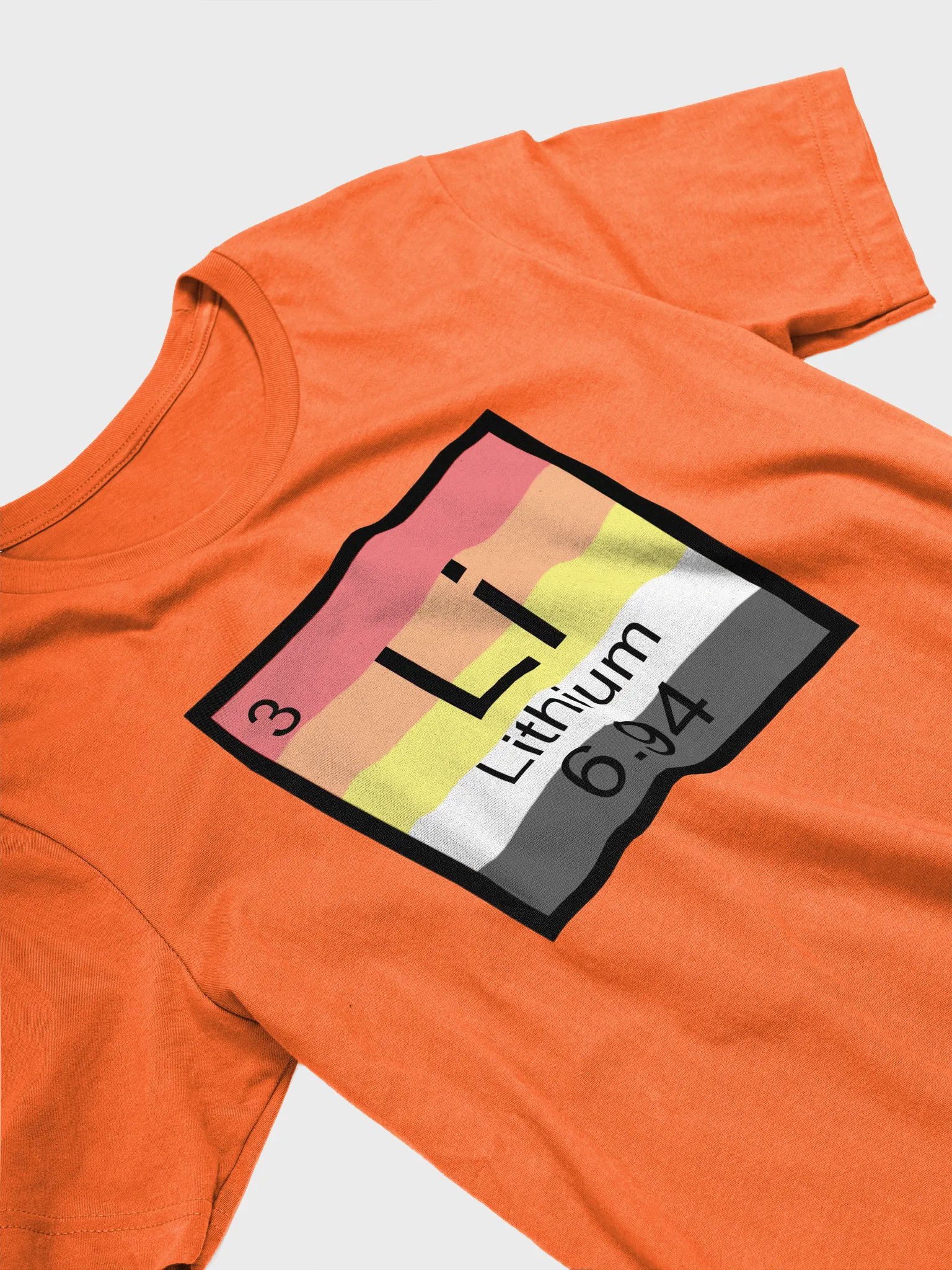 lith periodic table t-shirt product image (3)