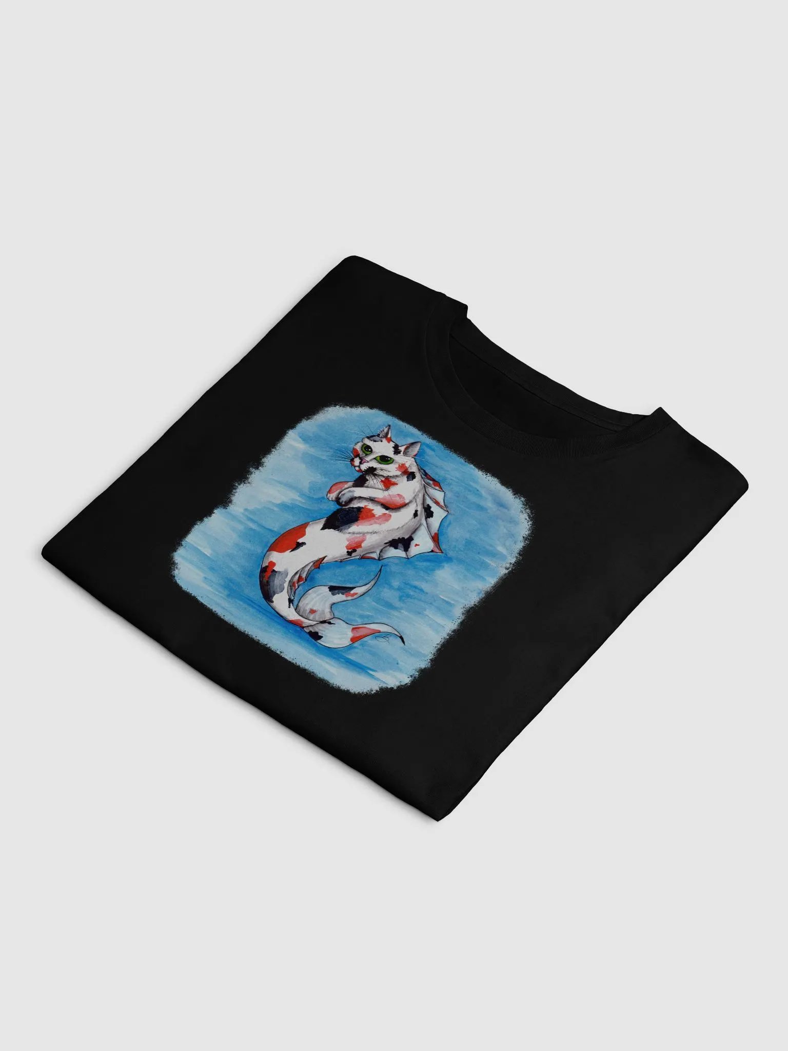 Mermeow Calico Crop Top product image (29)