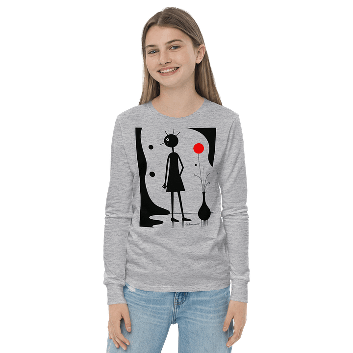 Bella+Canvas Youth Long Sleeve T-Shirt product image (2)