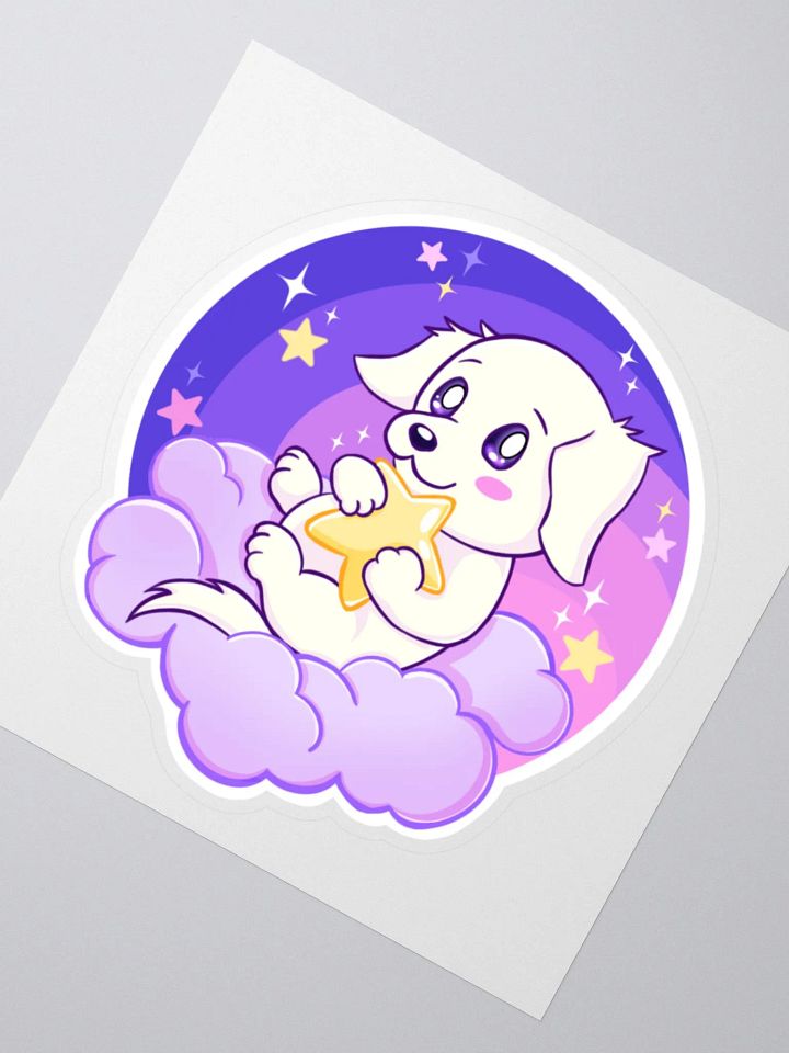 Starry Cloud 3'' Sticker product image (2)