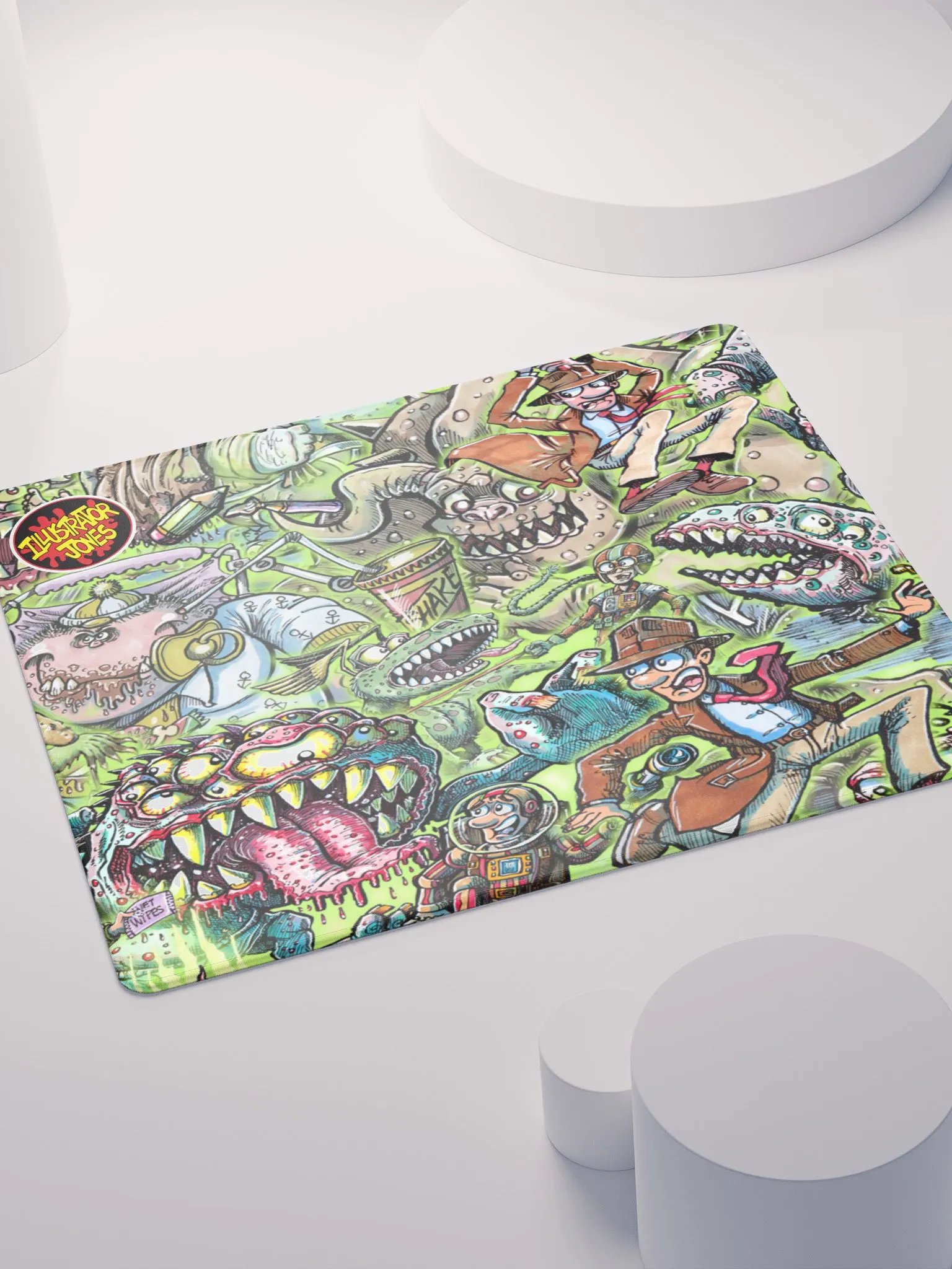 Illustrator Jones Gaming Mouse Mat product image (4)