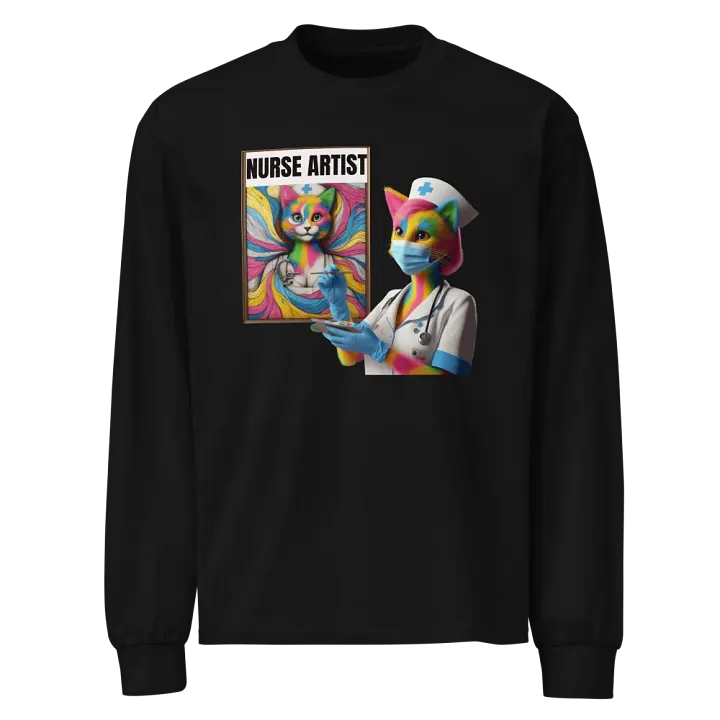 Nurse Artist Vibes Long Sleeve Shirt product image (1)