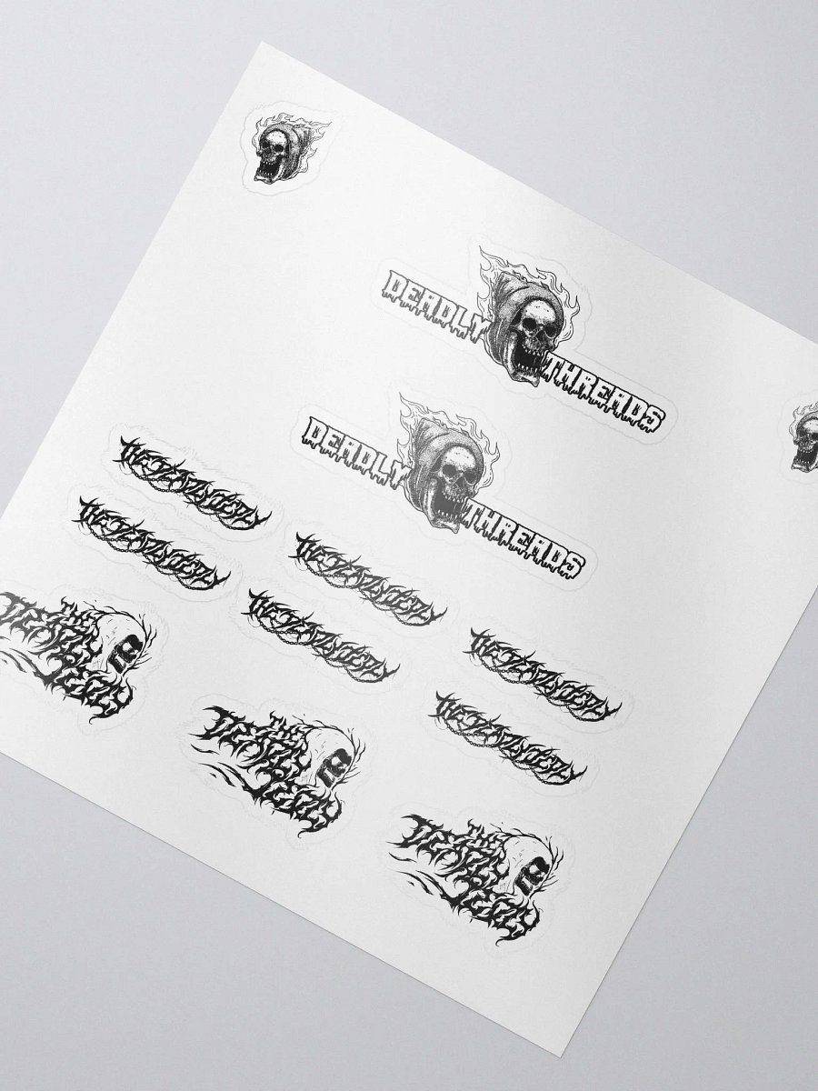 *Sticker Sheet* Deadly Threads x The Deadly Jedly Collab product image (2)