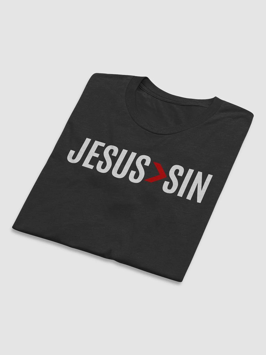 Jesus > Sin Unisex Tee (Multiple Colors - Darks) product image (3)
