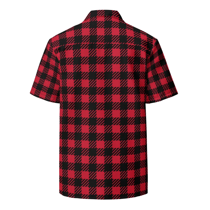 Summer Breeze Buffalo Plaid Hawaiian Shirt product image (2)