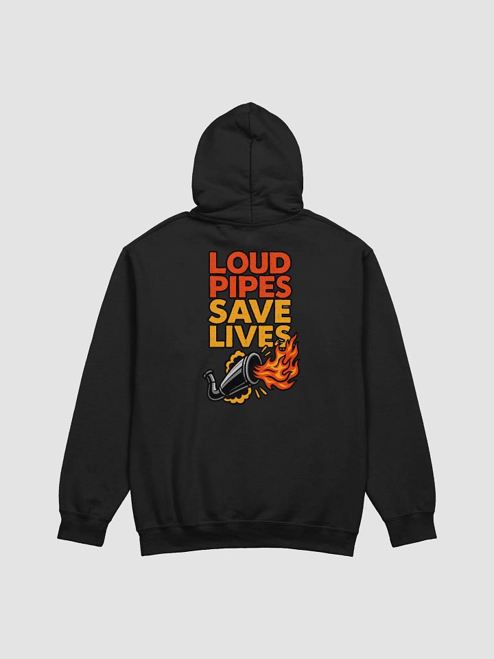 Loud Pipes Back Design Hoodie product image (19)