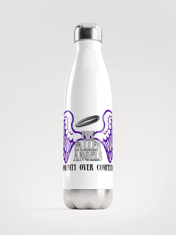 Fallen Angel Stainless Steel Water Bottle White product image (1)