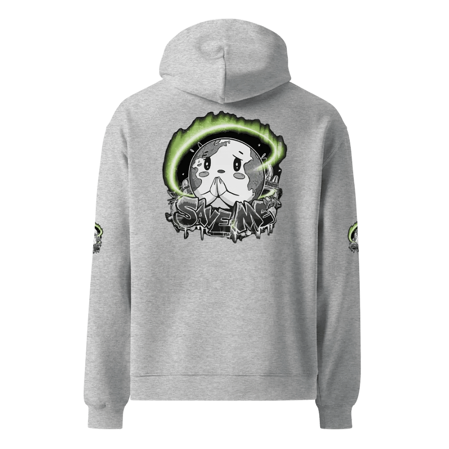 Save Me Unisex Premium Oversized Hoodie | Bold Style for a Greener Future product image (11)