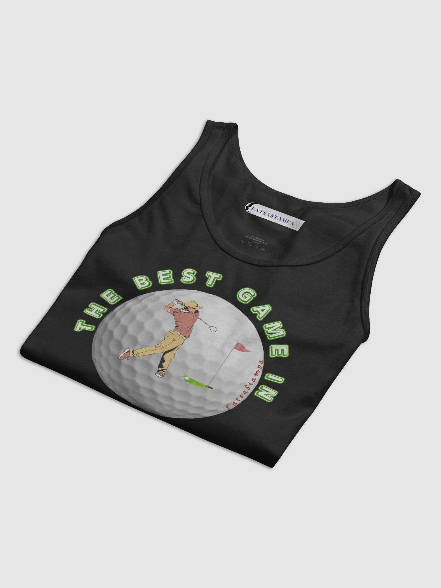 The Best Game in the World – 3D Golf Precision Men's Tank product image (55)