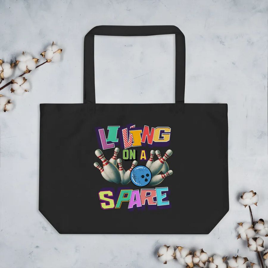 Living On A Spare Strike with Style Tote product image (2)