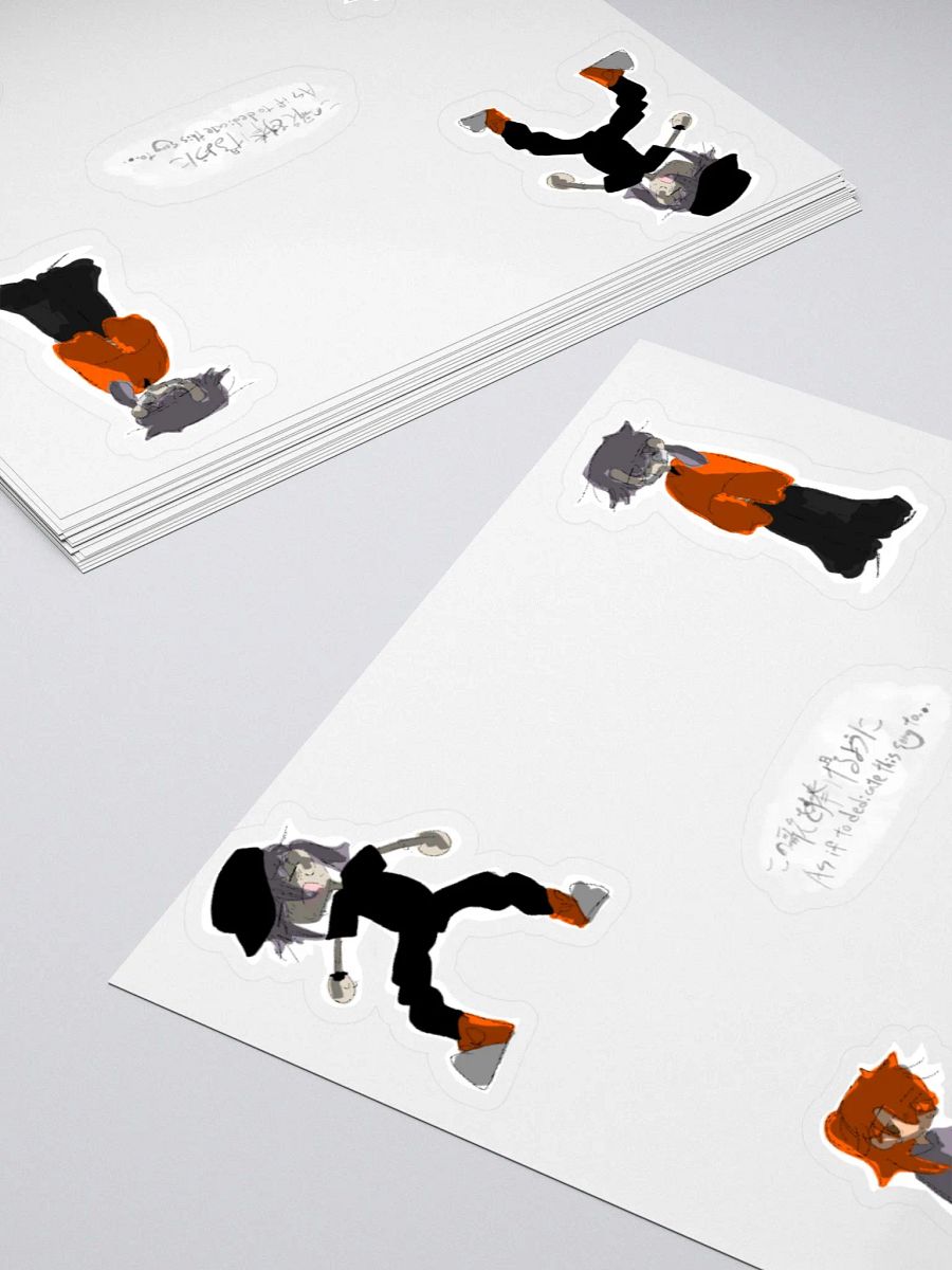 As if to dedicate this song to... lots of stickers product image (4)