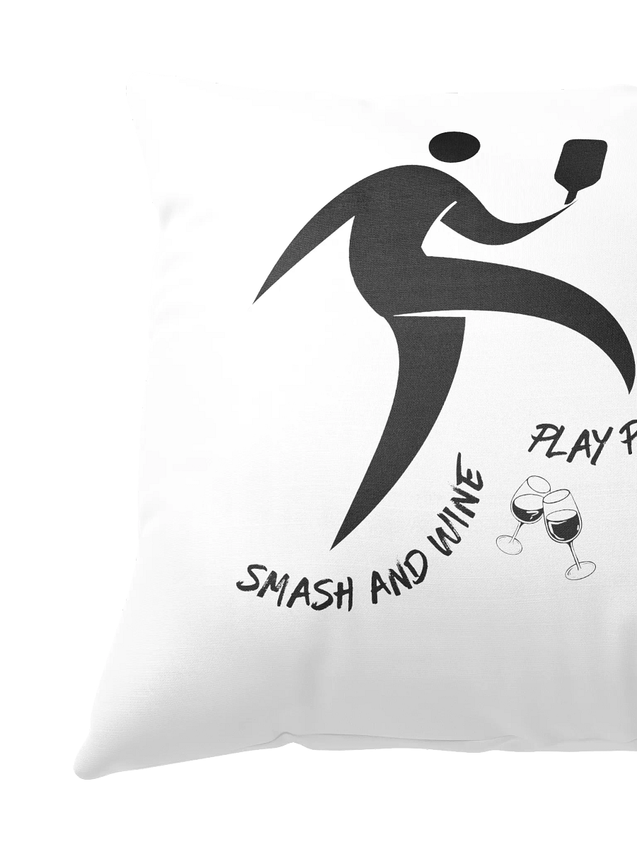 Smash and Wine Pickleball Comfort All-Over Pillow product image (3)