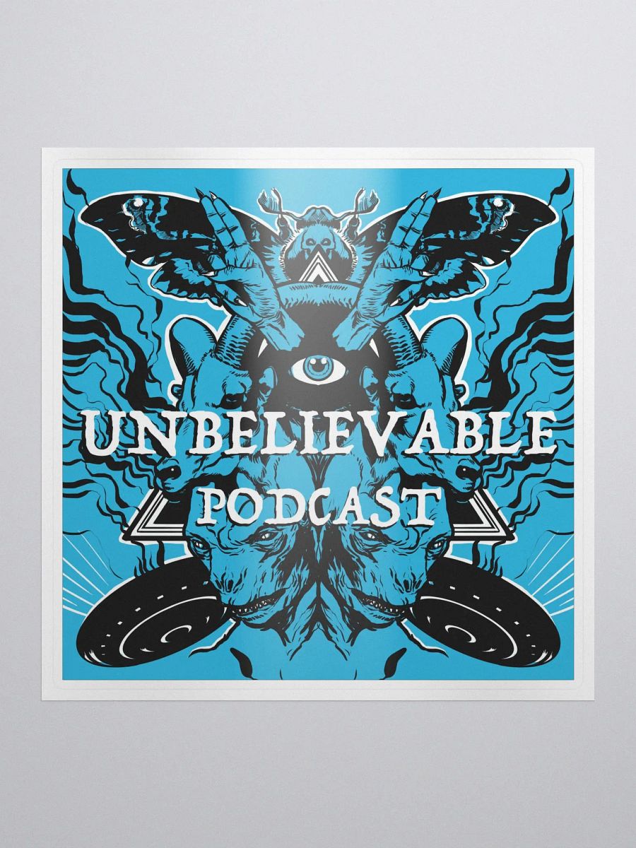 UNBELIEVABLE: Podcast Emblem Sticker product image (1)