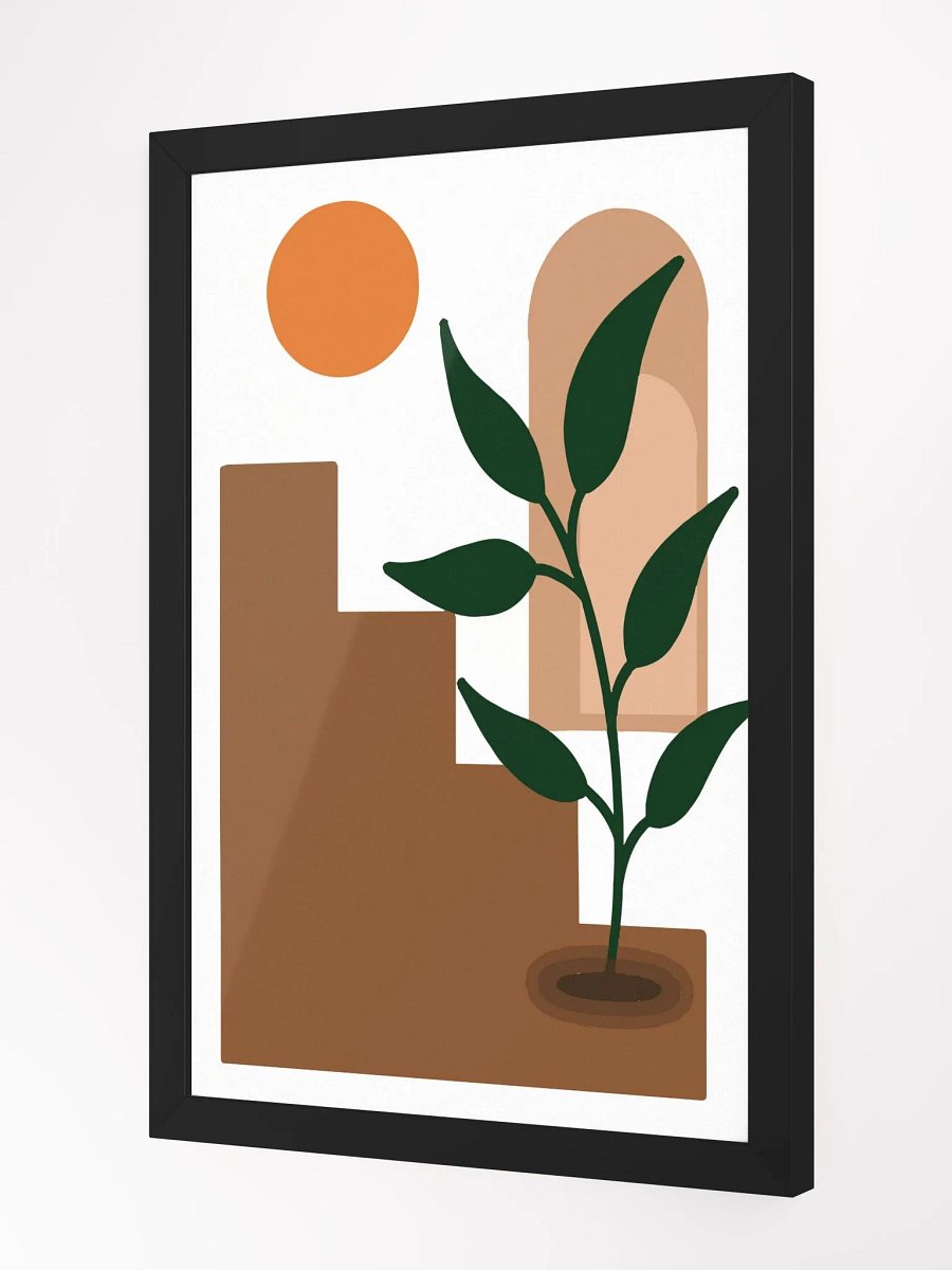 Sunlit Foliage Framed Poster product image (9)