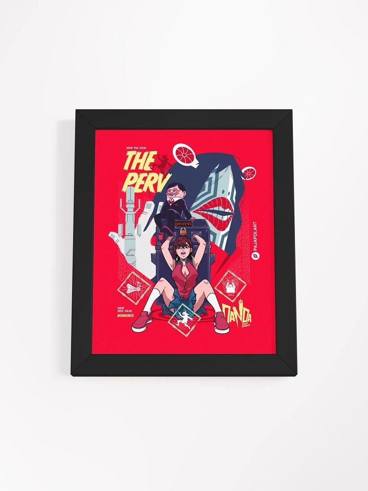 The Perv Pig and Momo Meg Skins - Framed Poster product image (3)