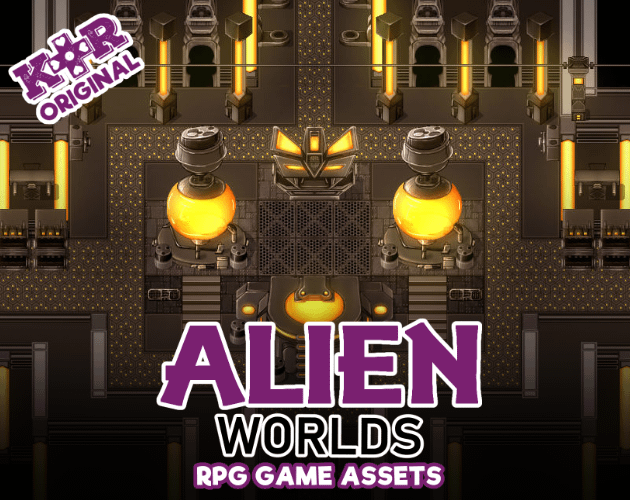 KR Alien Worlds Tileset for RPGs product image (1)