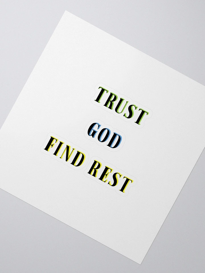 TRUST GOD FIND REST product image (7)