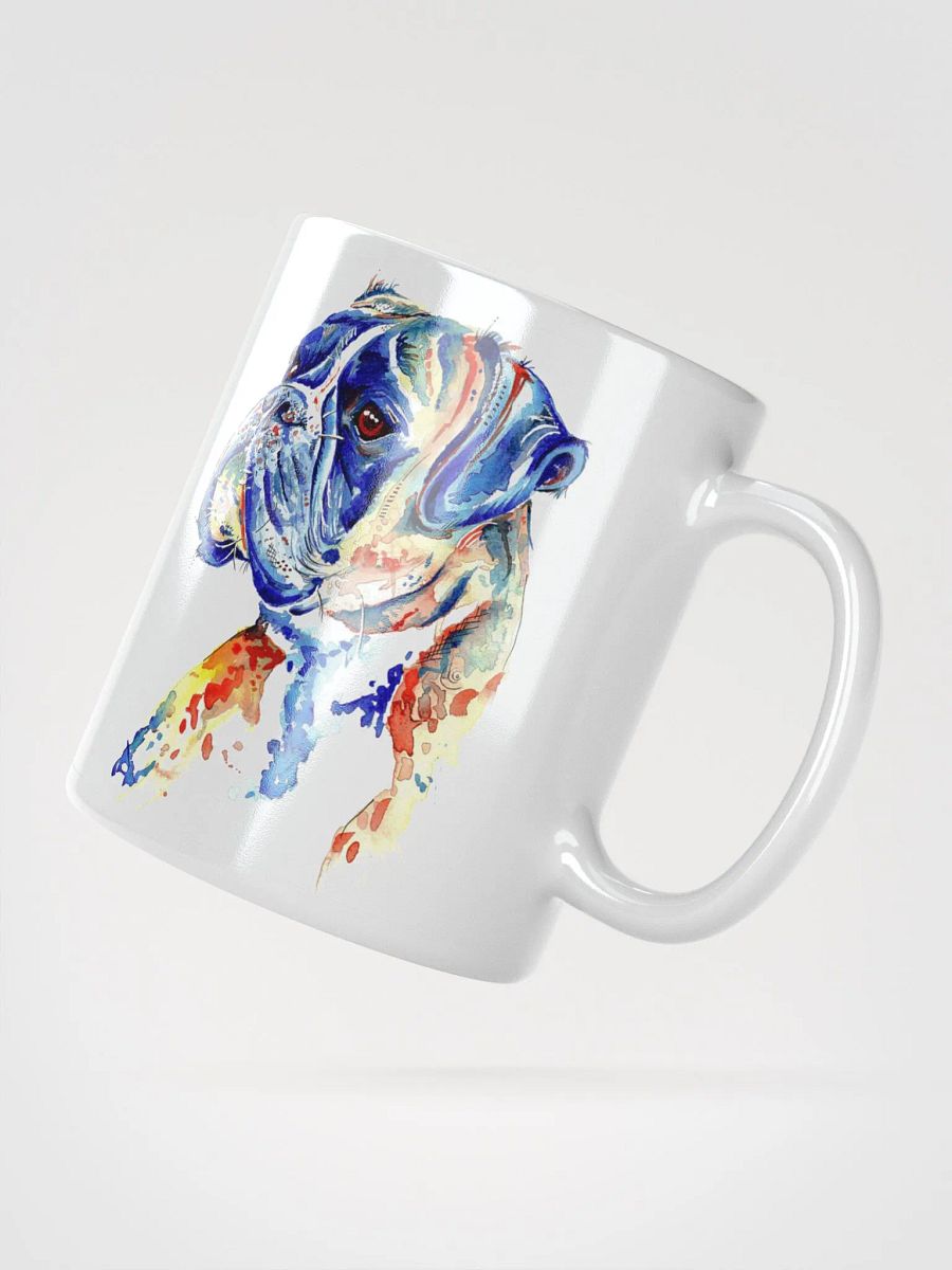 Splash Boxer White Glossy Mug product image (2)