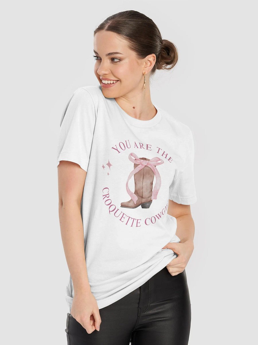 Coquette Aesthetic Watercolor Ribbon Bows Feminine T-Shirt product image (1)