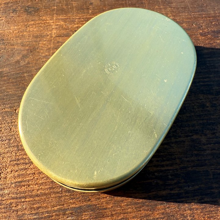 🎎 Vintage Japanese School Rice Tin – Baseball Boy Motif – Japan Antique Roadshow product image (2)