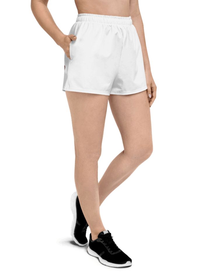 ElFreakooo White Athletic Shorts product image (2)