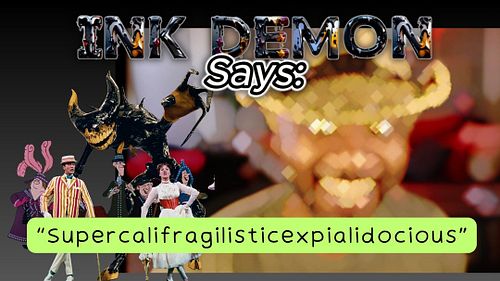 Ink Demon Says: “Supercalifragilisticexpialidocious”

I’m Sean Crisden, voice of the Ink Demon. Comment with your requests!

...