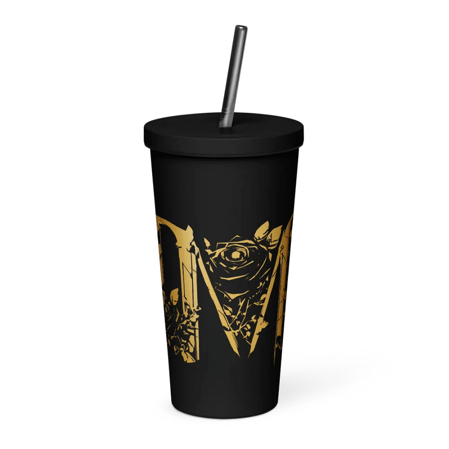 DM Insulated Tumbler w/ Straw product image (1)