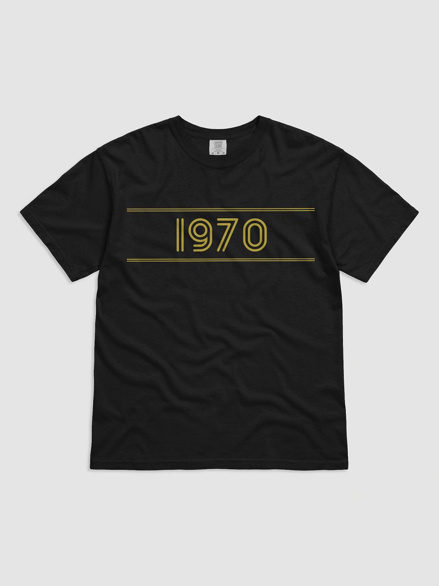 1970 Retro Monochrome Unisex T-Shirt product image (1)